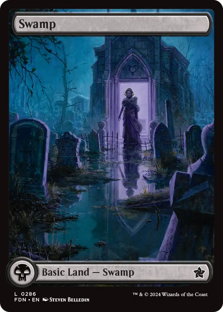 Swamp (0286) [Foundations] - MTG Single