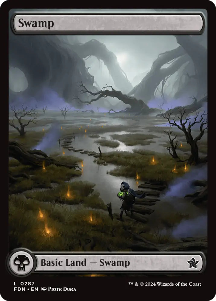 Swamp (0287) [Foundations] - MTG Single