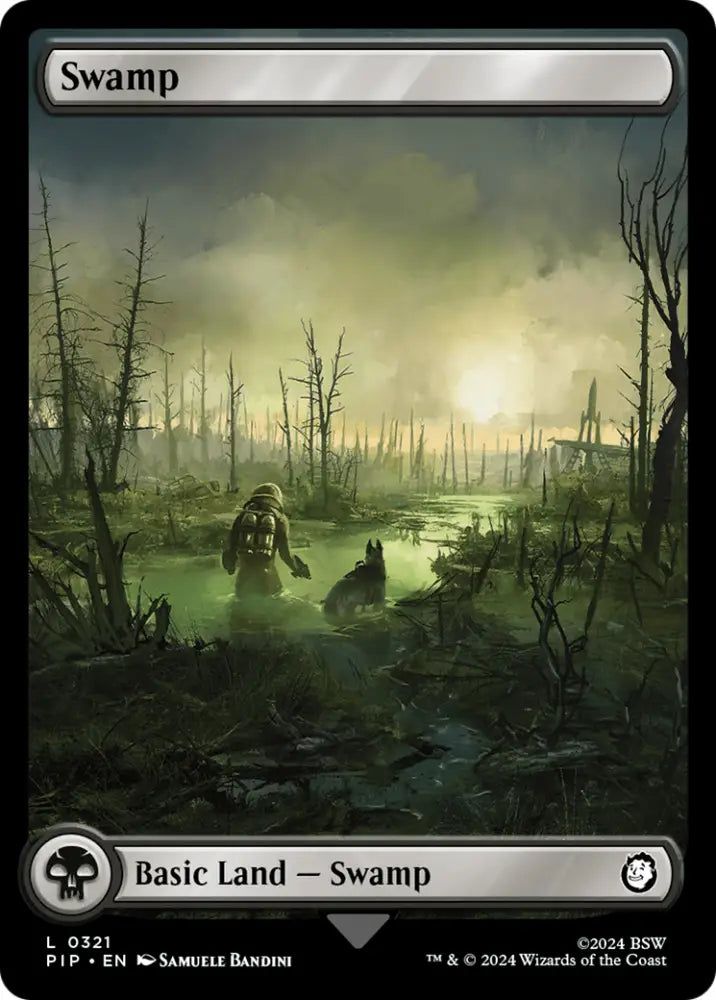 Swamp (0321) [Fallout] - MTG Single
