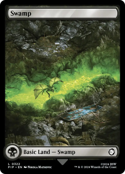 Swamp (0322) [Fallout] - MTG Single