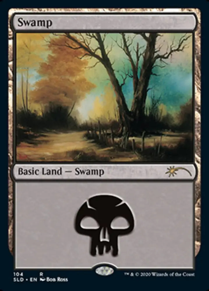 Swamp (104) [Secret Lair Drop Series] - MTG Single
