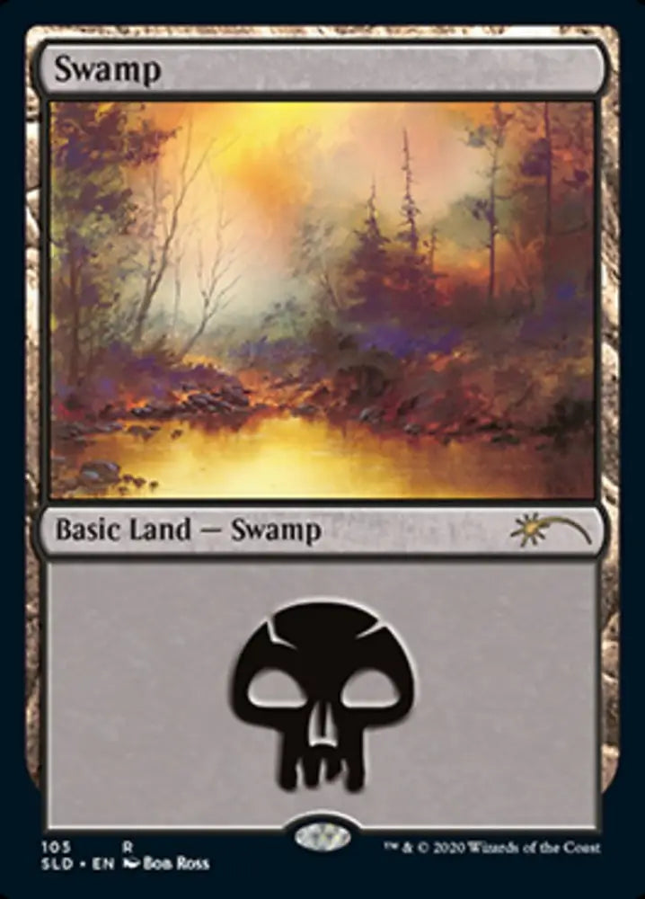 Swamp (105) [Secret Lair Drop Series] - MTG Single