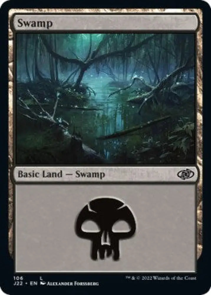Swamp (106) [Jumpstart 2022] - MTG Single