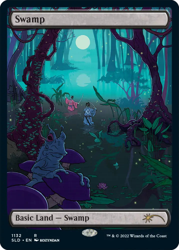 Swamp (1132) (Full-Art) [Secret Lair Drop Series] - MTG Single