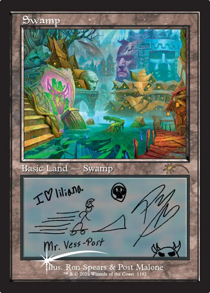 Swamp (1192) [Secret Lair Drop Series] - MTG Single