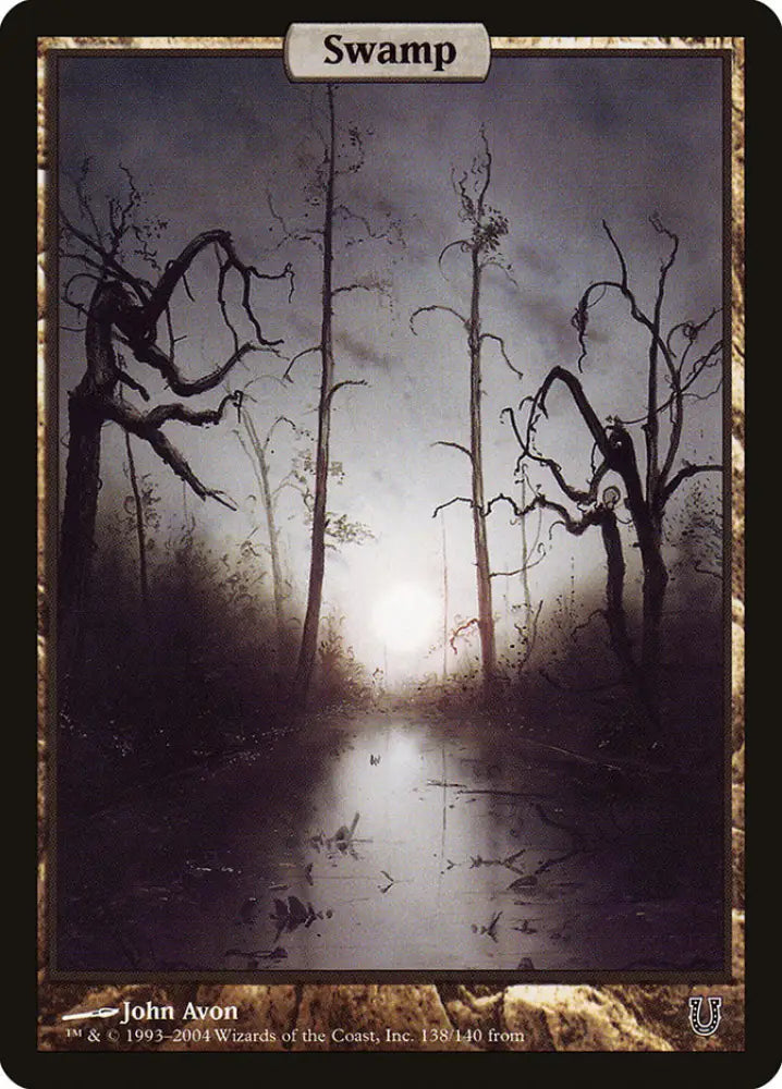 Swamp (138) [Unhinged] - MTG Single