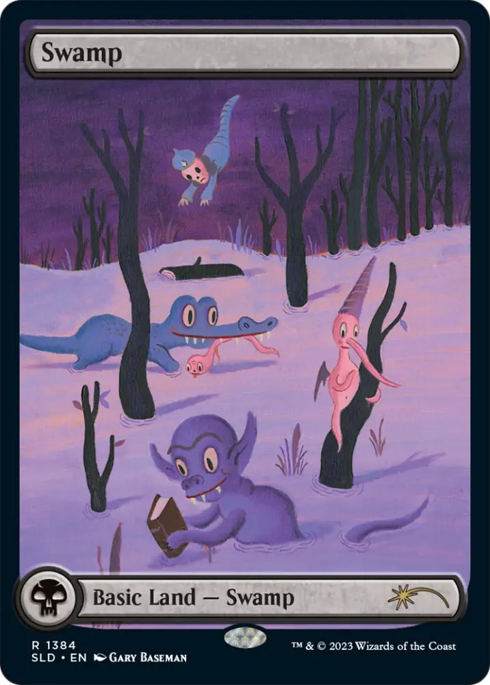 Swamp (1384) [Secret Lair Drop Series] - MTG Single