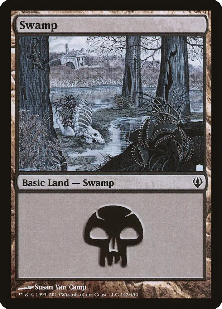 Swamp (142) [Archenemy] - MTG Single