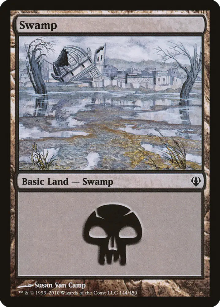 Swamp (144) [Archenemy] - MTG Single