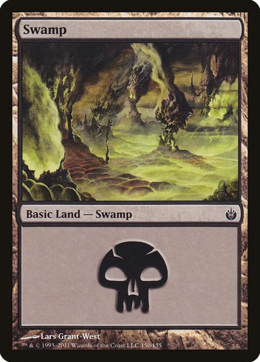 Swamp (150) [Mirrodin Besieged] - MTG Single