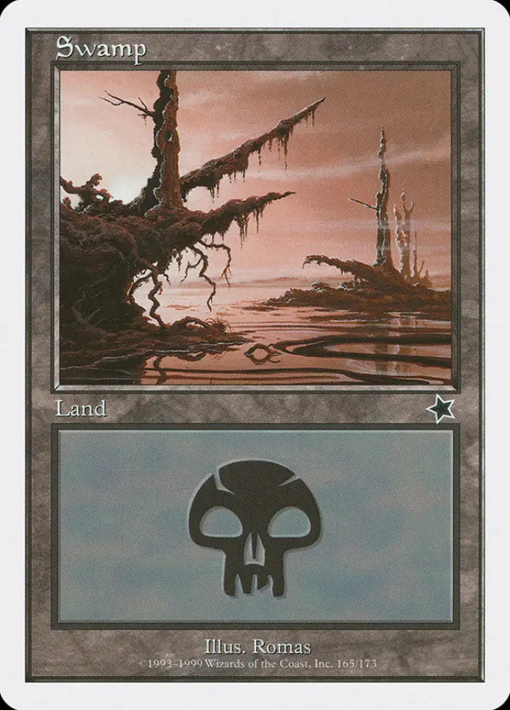 Swamp (165) [Starter 1999] - MTG Single
