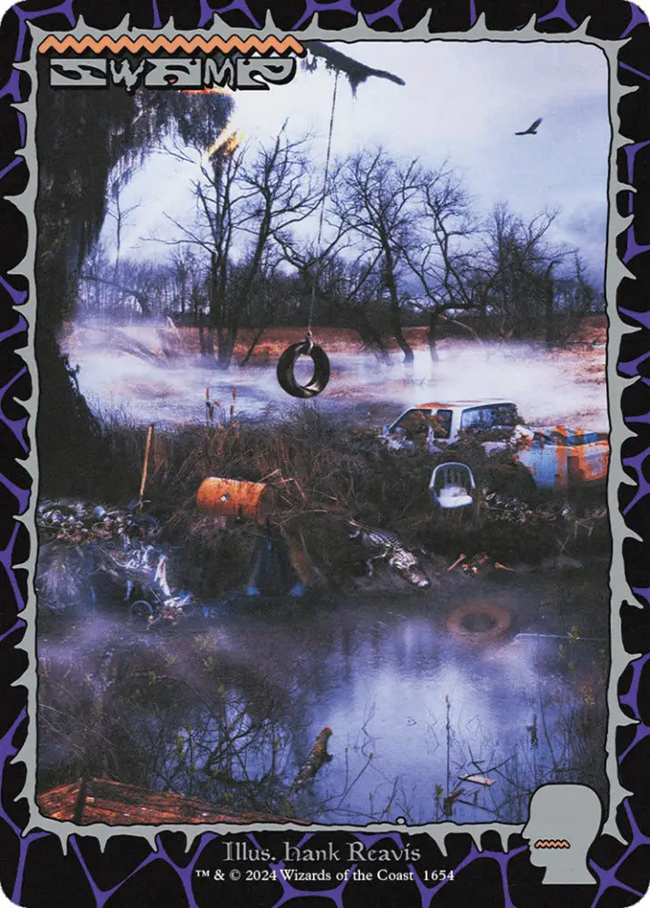 Swamp (1654) [Secret Lair Drop Series] - MTG Single
