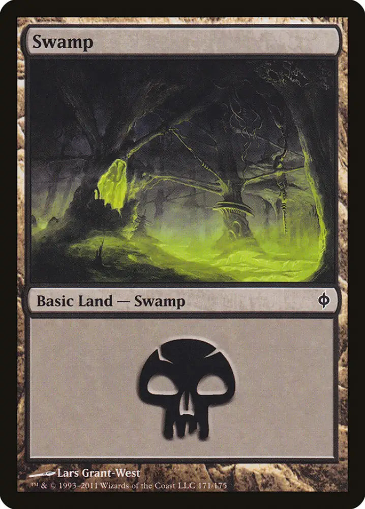 Swamp (171) [New Phyrexia] - MTG Single