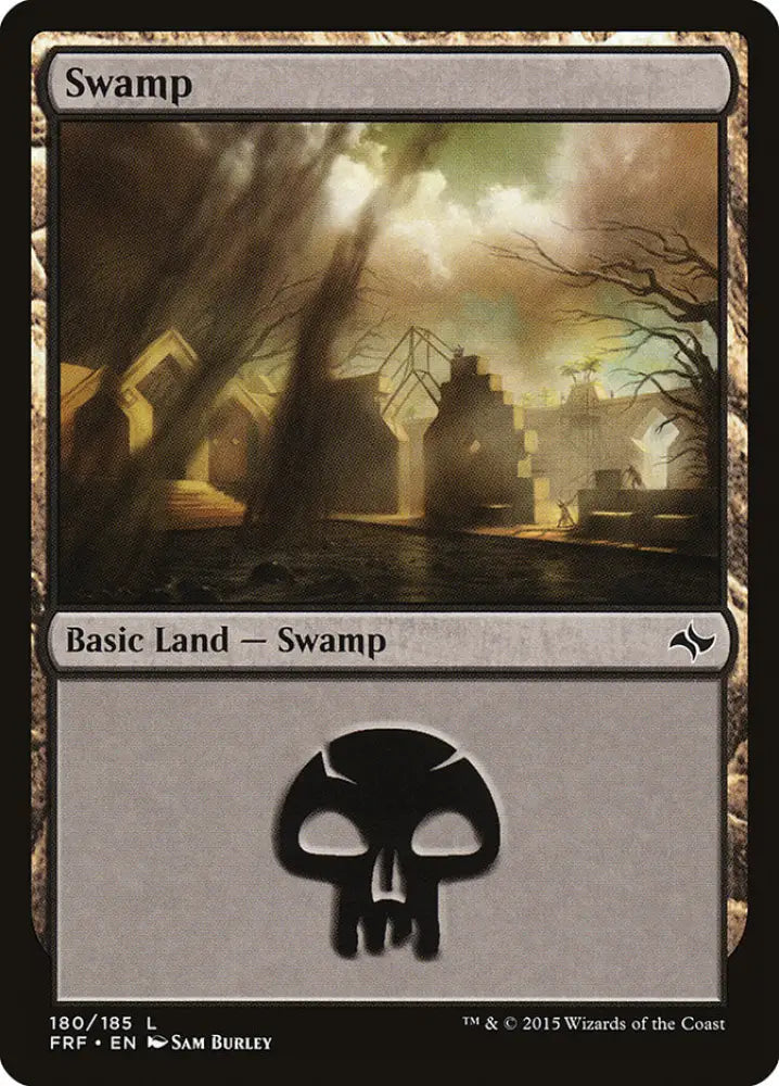 Swamp (180) [Fate Reforged] - MTG Single