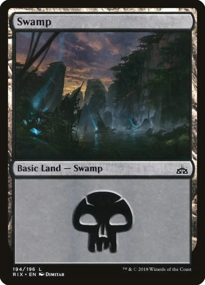 Swamp (194) [Rivals of Ixalan] - MTG Single
