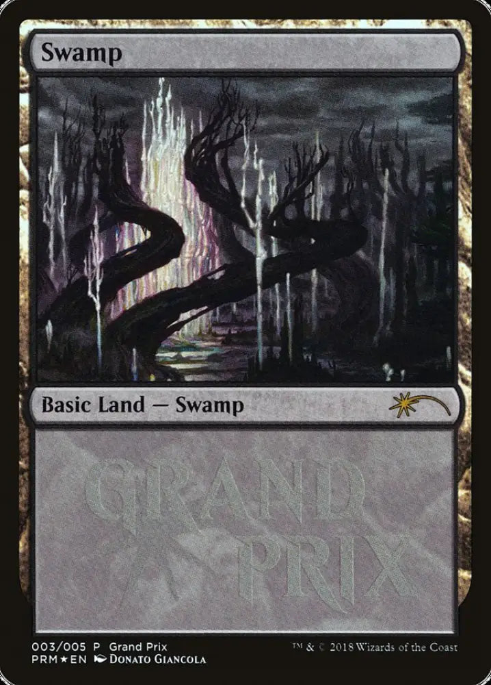 Swamp (2018c) [Grand Prix Promos] - MTG Single