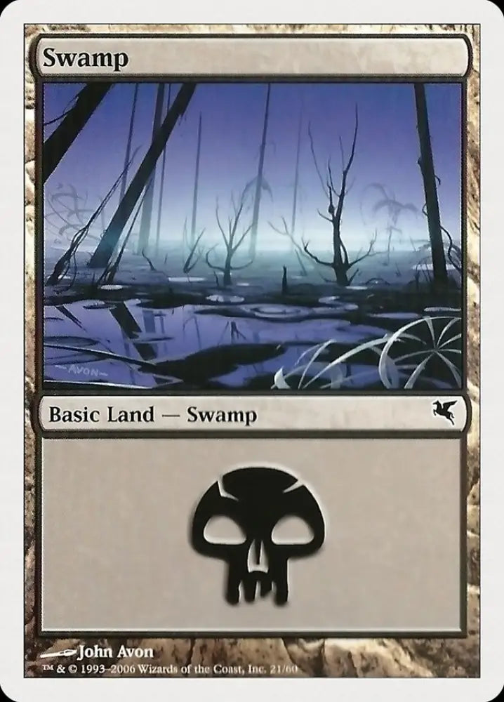Swamp (21) [Hachette UK] - MTG Single
