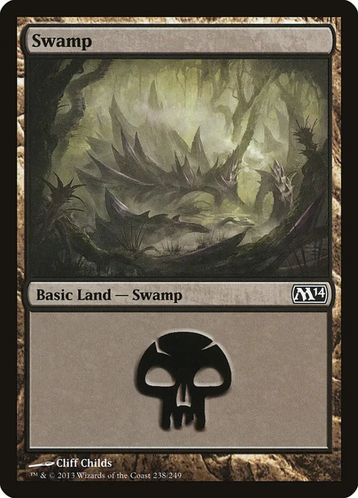 Swamp (238) [Magic 2014] - MTG Single