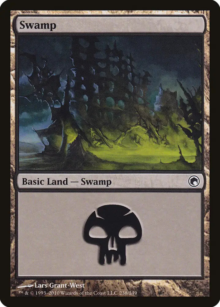 Swamp (238) [Scars of Mirrodin] - MTG Single