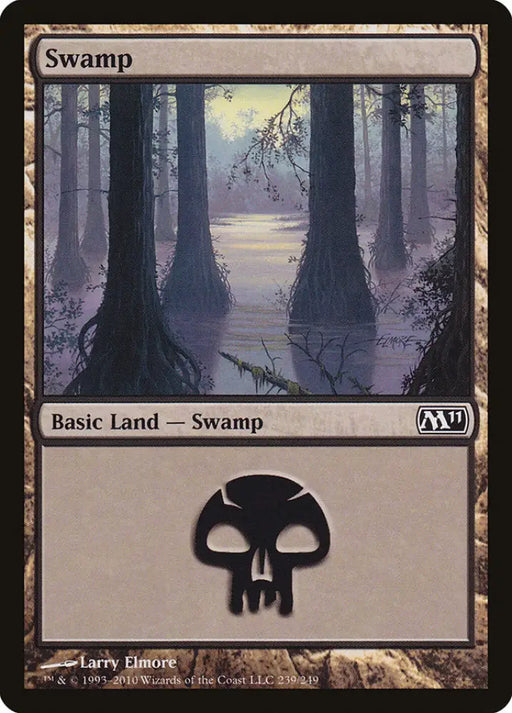Swamp (239) [Magic 2011] - MTG Single