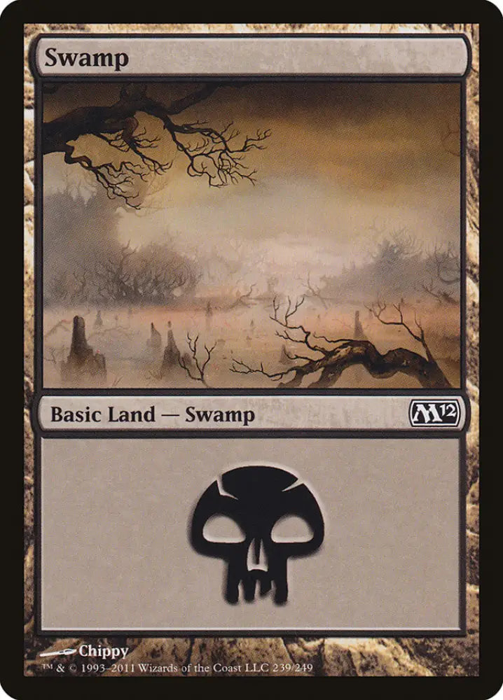 Swamp (239) [Magic 2012] - MTG Single