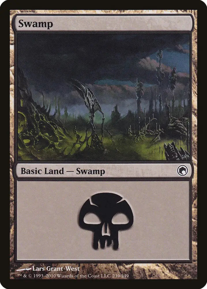 Swamp (239) [Scars of Mirrodin] - MTG Single