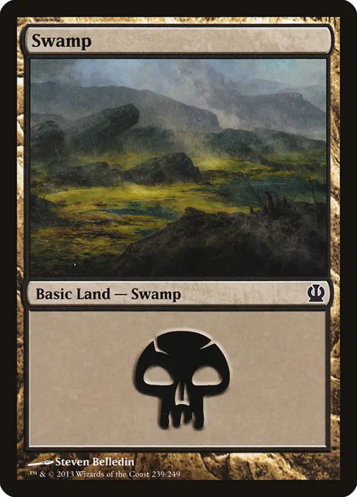 Swamp (239) [Theros] - MTG Single
