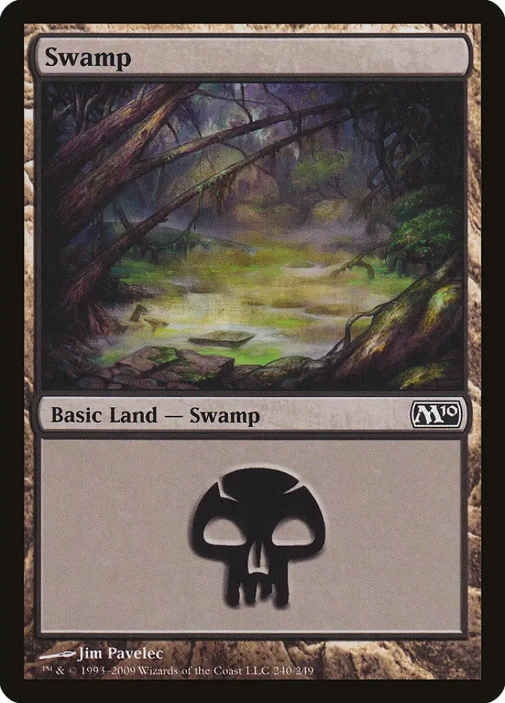 Swamp (240) [Magic 2010] - MTG Single