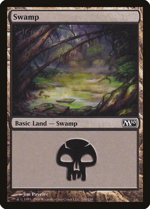 Swamp (240) [Magic 2010] - MTG Single