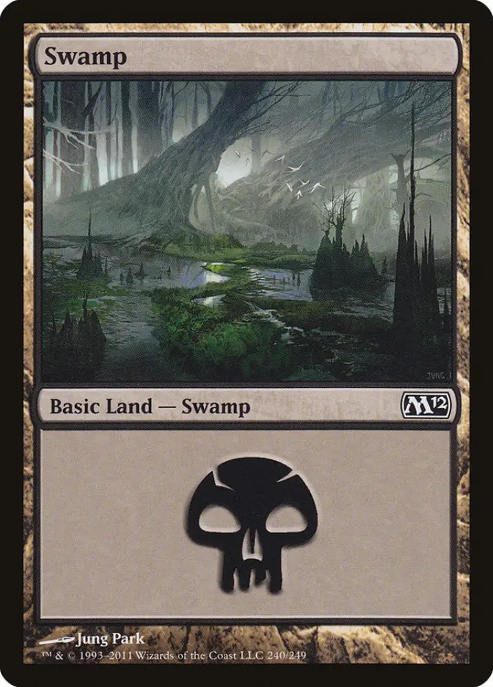 Swamp (240) [Magic 2012] - MTG Single