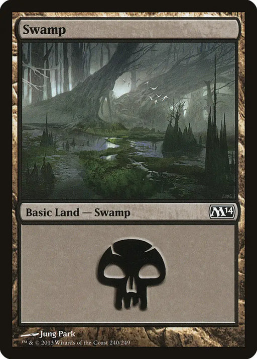 Swamp (240) [Magic 2014] - MTG Single
