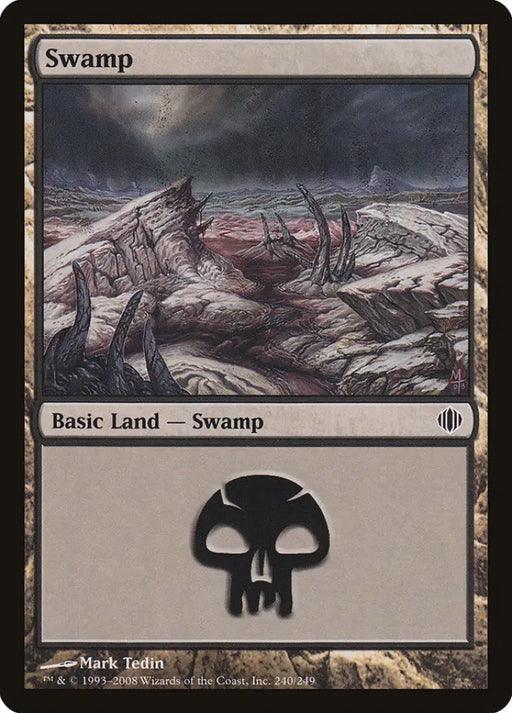 Swamp (240) [Shards of Alara] - MTG Single