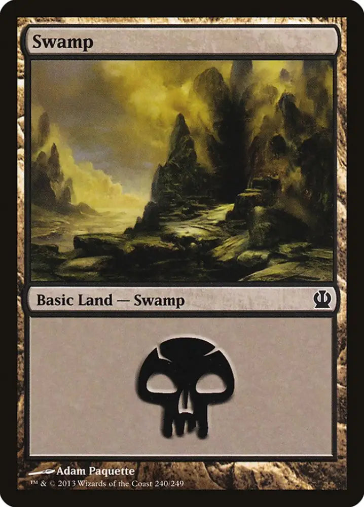 Swamp (240) [Theros] - MTG Single