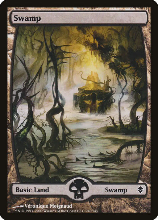 Swamp (240) [Zendikar] - MTG Single