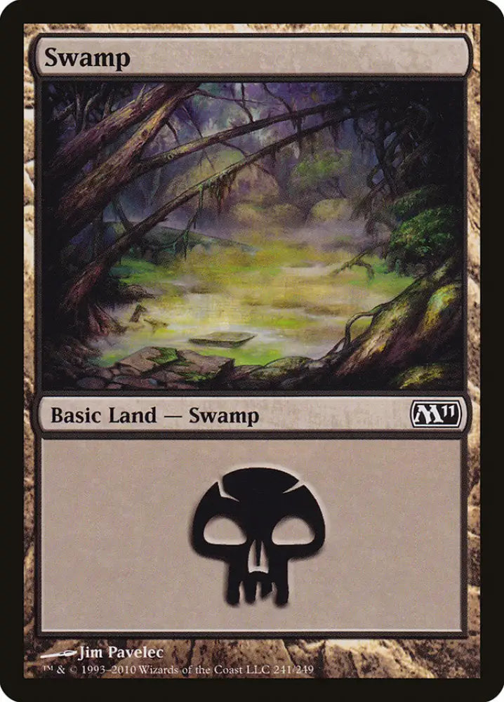 Swamp (241) [Magic 2011] - MTG Single