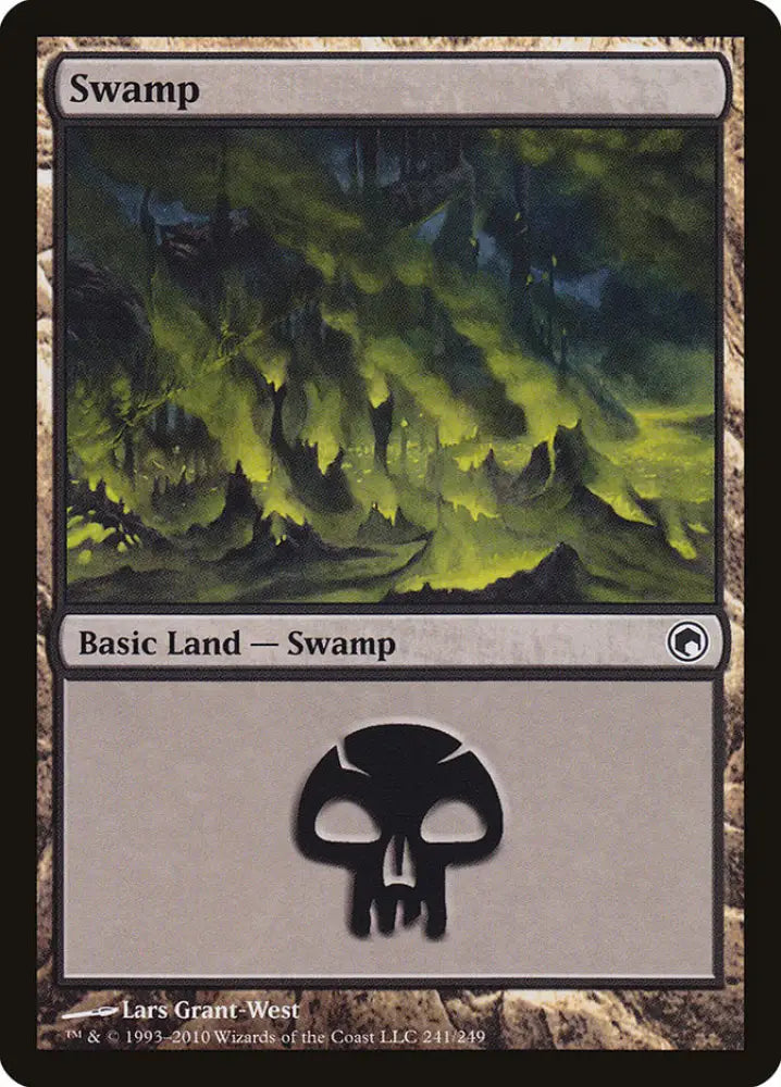 Swamp (241) [Scars of Mirrodin] - MTG Single