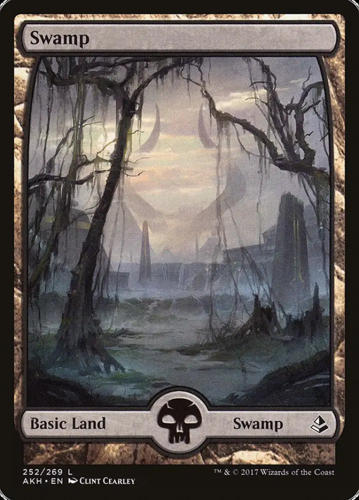 Swamp (252) [Amonkhet] - MTG Single
