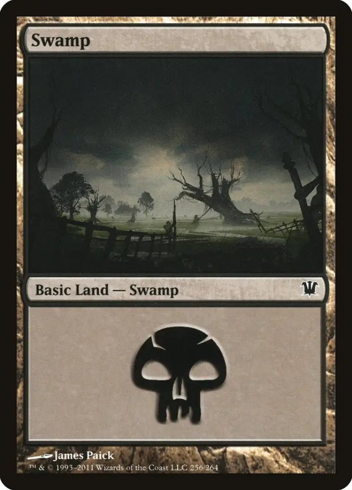 Swamp (256) [Innistrad] - MTG Single