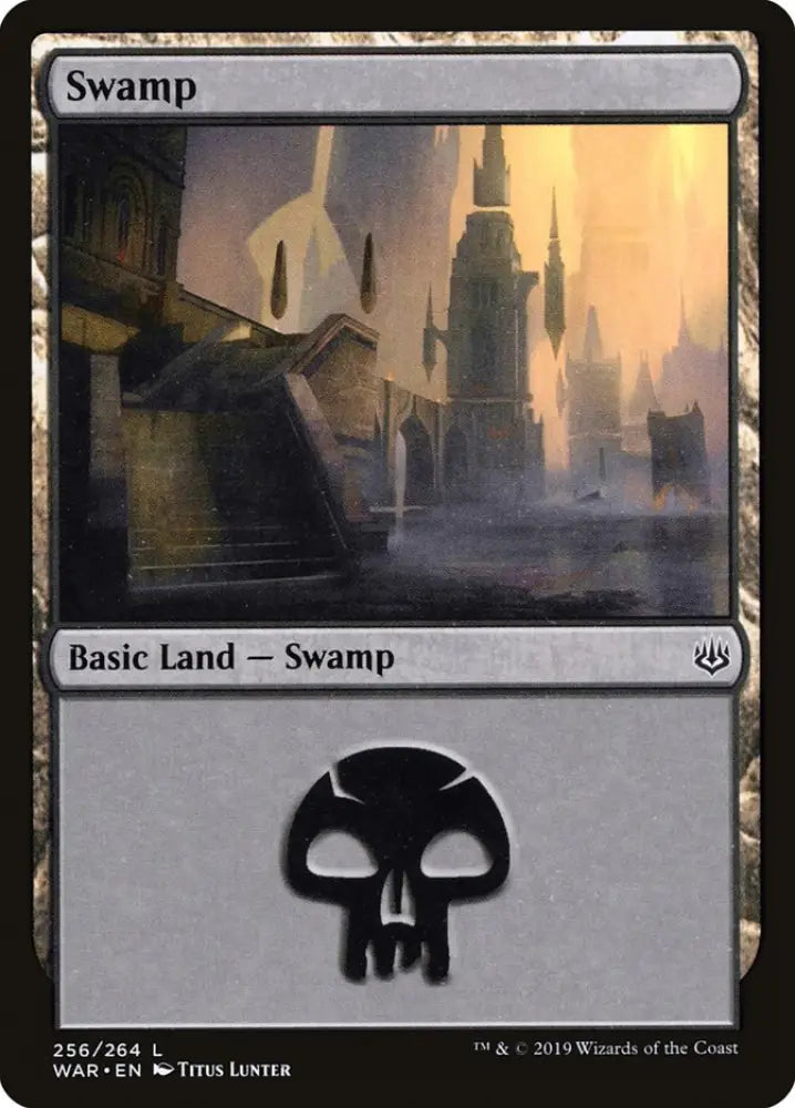 Swamp (256) [War of the Spark] - MTG Single