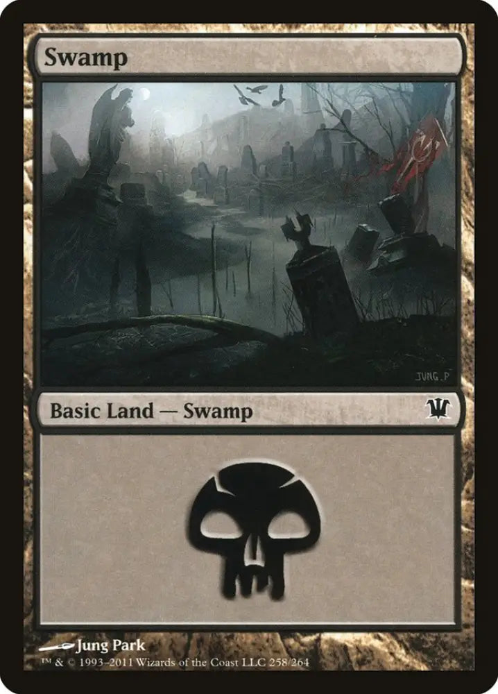Swamp (258) [Innistrad] - MTG Single