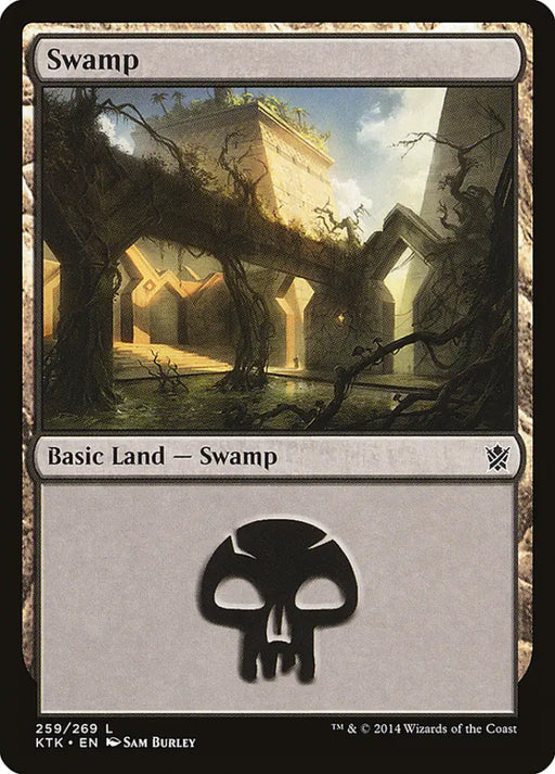 Swamp (259) [Khans of Tarkir] - MTG Single