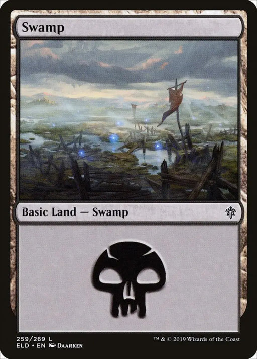 Swamp (259) [Throne of Eldraine] - MTG Single