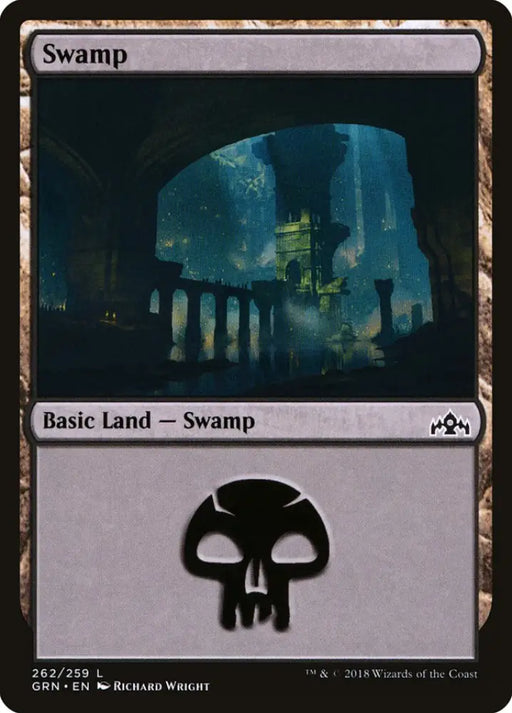 Swamp (262) [Guilds of Ravnica] - MTG Single