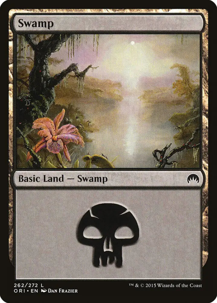 Swamp (262) [Magic Origins] - MTG Single