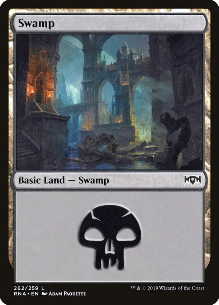 Swamp (262) [Ravnica Allegiance] - MTG Single