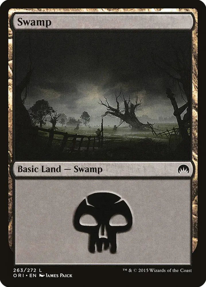 Swamp (263) [Magic Origins] - MTG Single