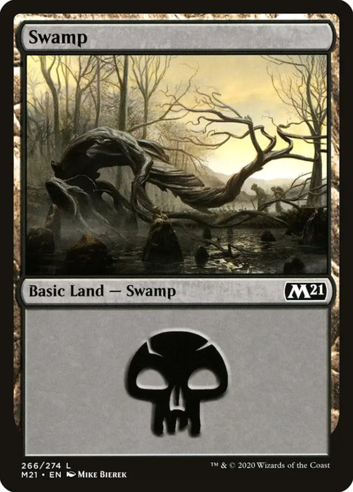 Swamp (266) [Core Set 2021] - MTG Single
