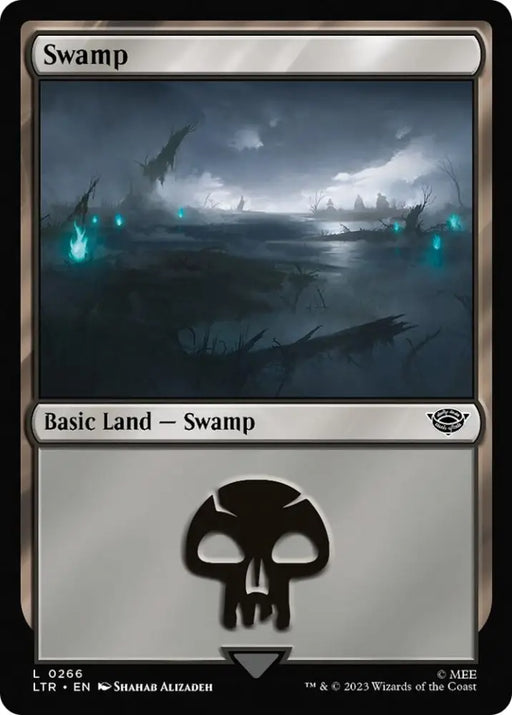 Swamp (266) [The Lord of the Rings: Tales of Middle-Earth] - MTG Single