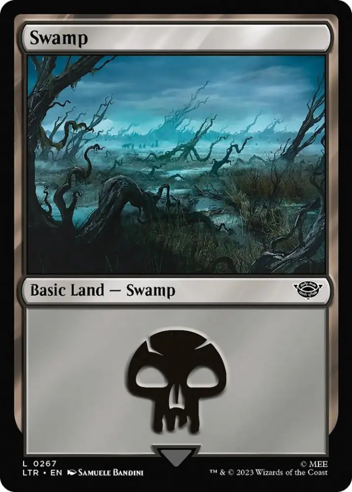 Swamp (267) [The Lord of the Rings: Tales of Middle-Earth] - MTG Single