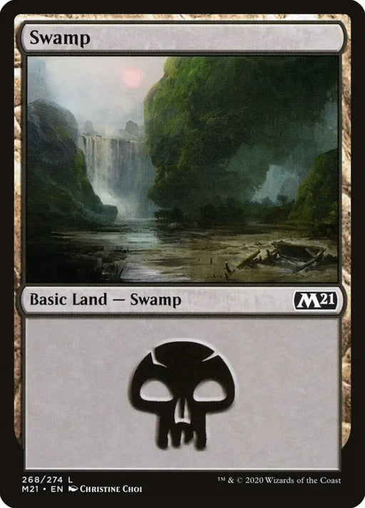 Swamp (268) [Core Set 2021] - MTG Single